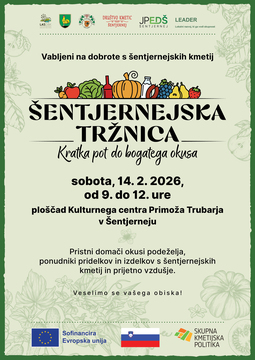 Obcina Sentjernej_Sentjernejska trznica_oglas_A6_februar_2026